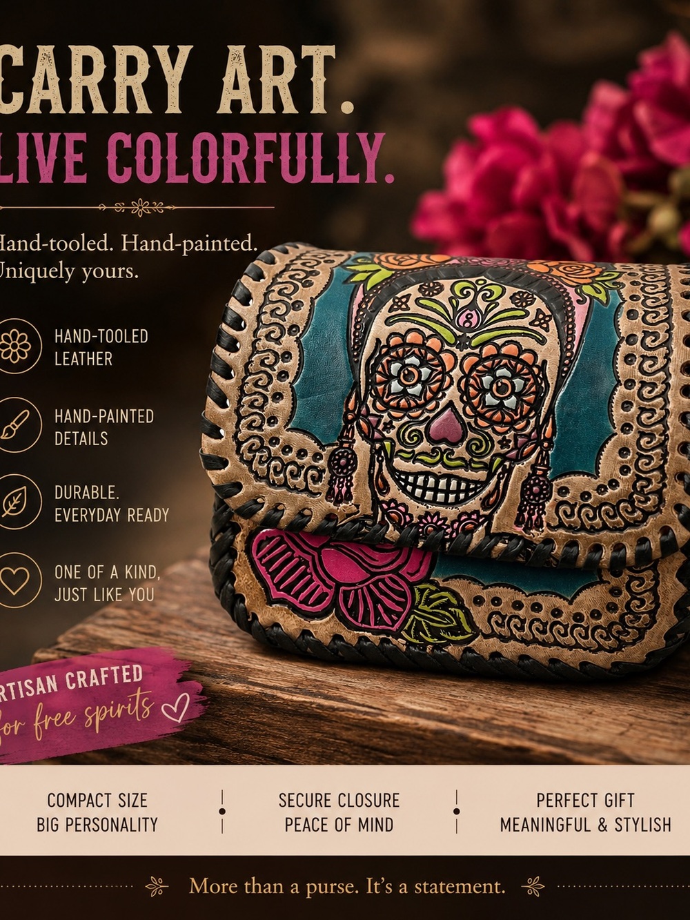 Artisanal Leather Purse